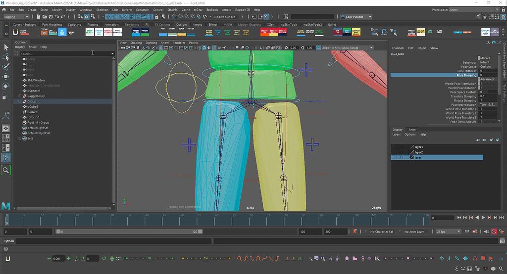 Beginner questions about simulation settings - Help - Ragdoll Forums