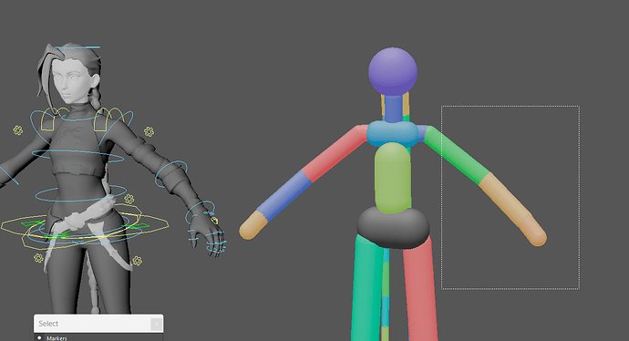 drag select markers